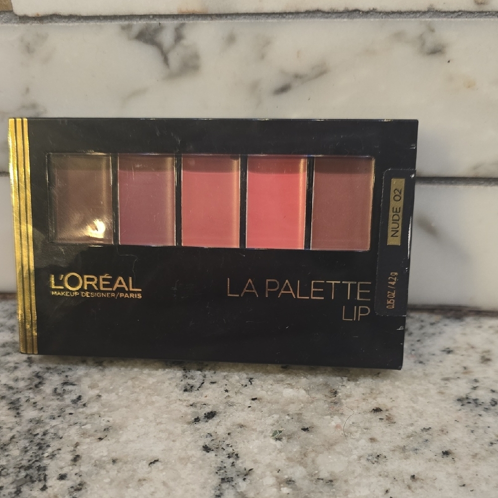 L'Oreal La Palette Lip In Nude 02 Lip Palette